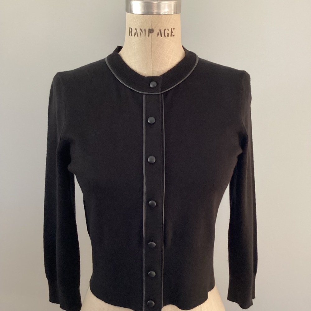 Ann Taylor Black Cardigan Size Small